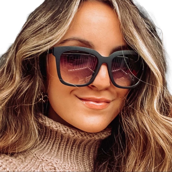 Diff Eyewear Accessories Diff Hailey Sunglasses Matte Black Frames